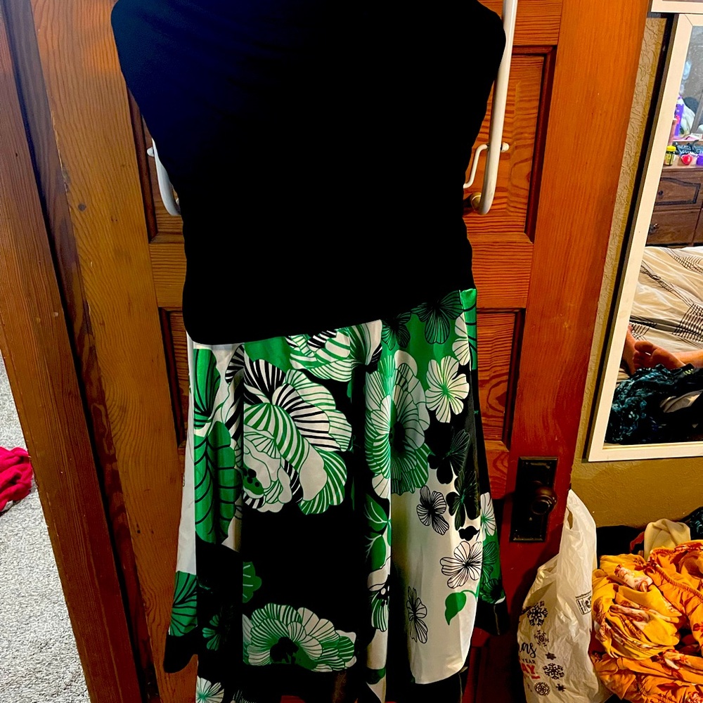 Strapless dress